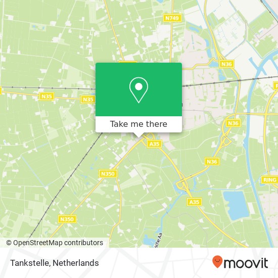 Tankstelle, Rijssensestraat 60 map