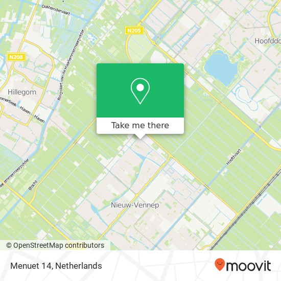 Menuet 14, 2152 TT Nieuw-Vennep map