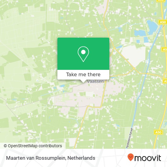 Maarten van Rossumplein, 8171 Vaassen map