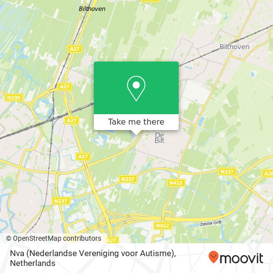 Nva (Nederlandse Vereniging voor Autisme), Weltevreden 4A map