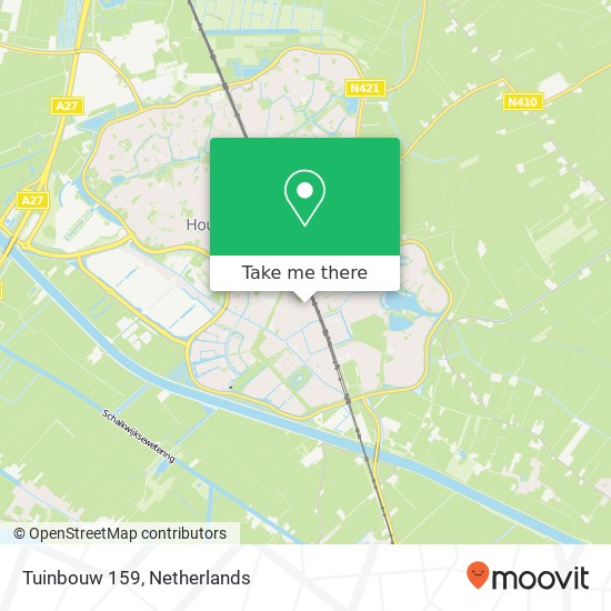 Tuinbouw 159, 3991 ND Houten map