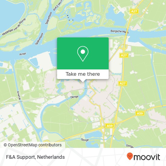 F&A Support, Dokter Jaspershof map