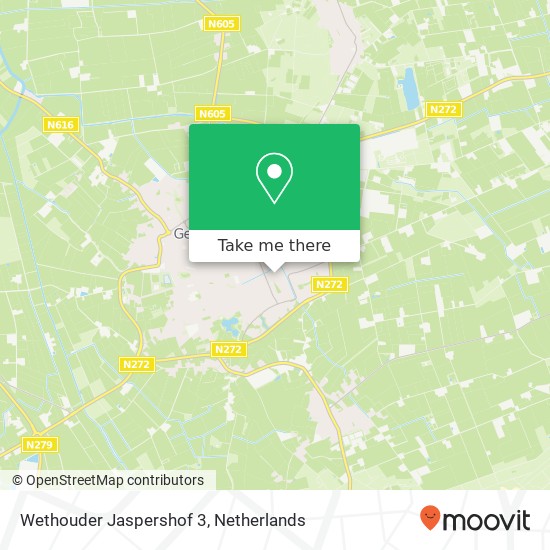 Wethouder Jaspershof 3, 5422 BZ Gemert map