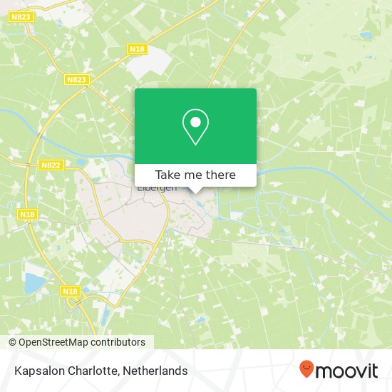 Kapsalon Charlotte, Havikhorst 11 map