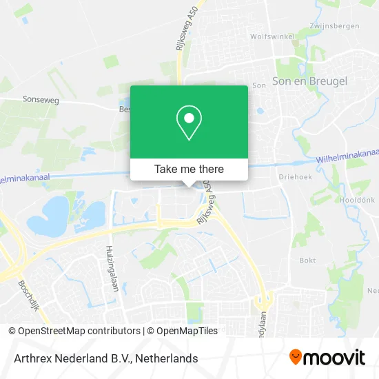 Arthrex Nederland B.V. map