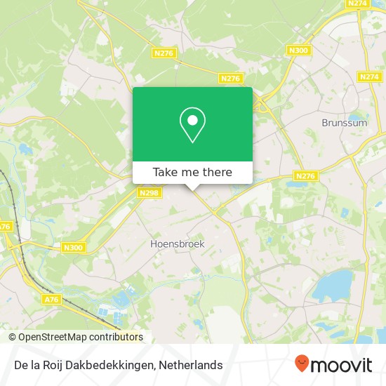 De la Roij Dakbedekkingen, Akerstraat-Noord 68 map