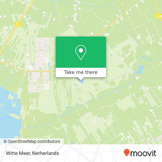 Witte Meer map