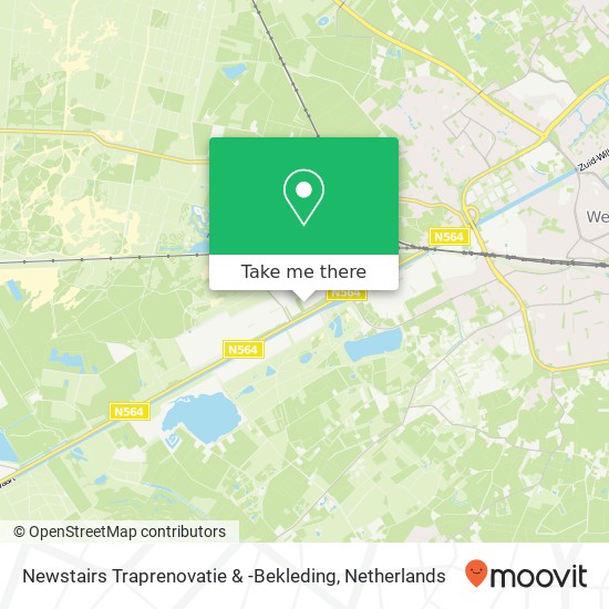 Newstairs Traprenovatie & -Bekleding, Oude Graaf 6 map