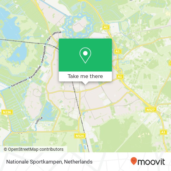 Nationale Sportkampen, Havenstraat 180 map