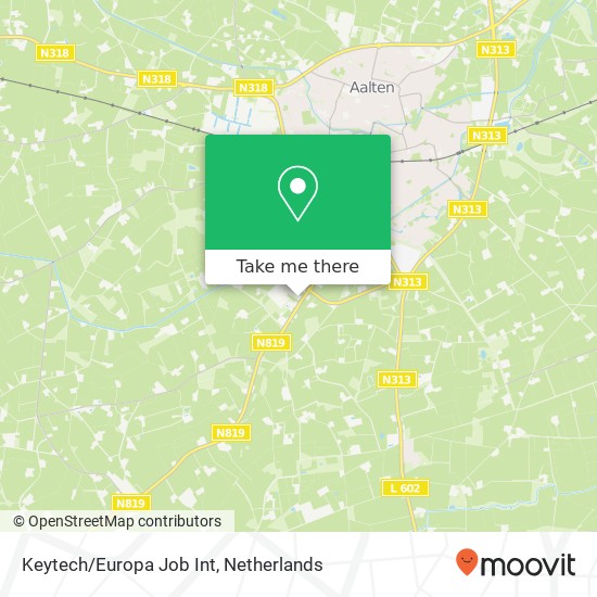 Keytech / Europa Job Int, Vierde Broekdijk 29A map