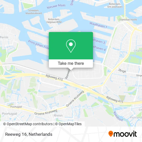 Reeweg 16 map