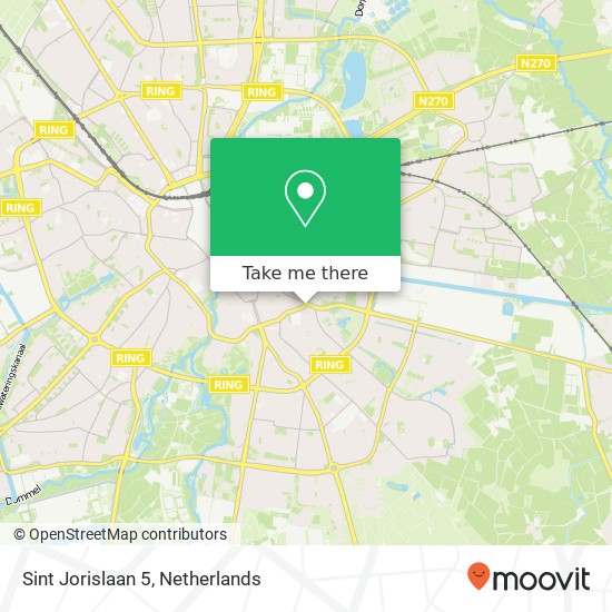 Sint Jorislaan 5, 5614 AA Eindhoven Karte