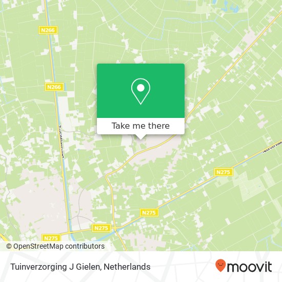 Tuinverzorging J Gielen, Stad 21 map