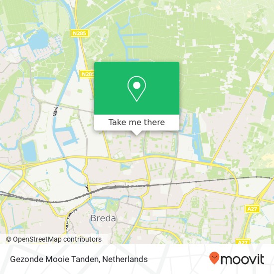 Gezonde Mooie Tanden, Molstraat 36 Karte