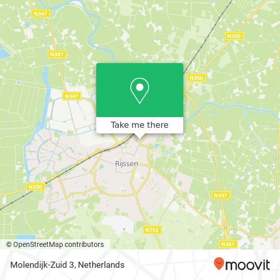 Molendijk-Zuid 3, 7461 JD Rijssen map