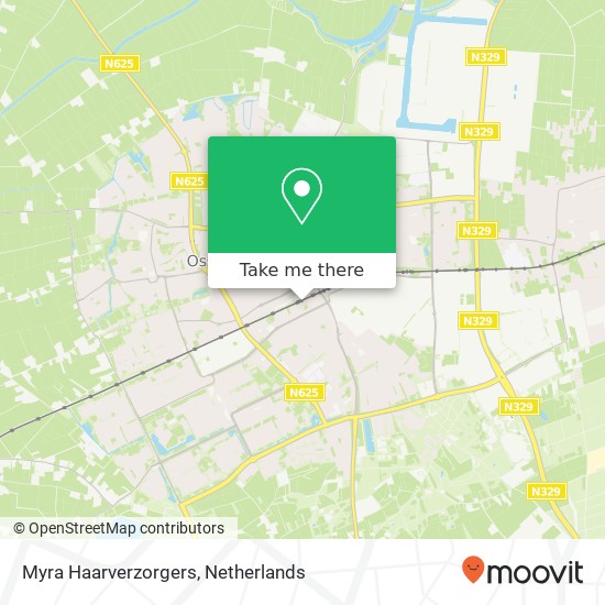 Myra Haarverzorgers, Ridderstraat 32 map