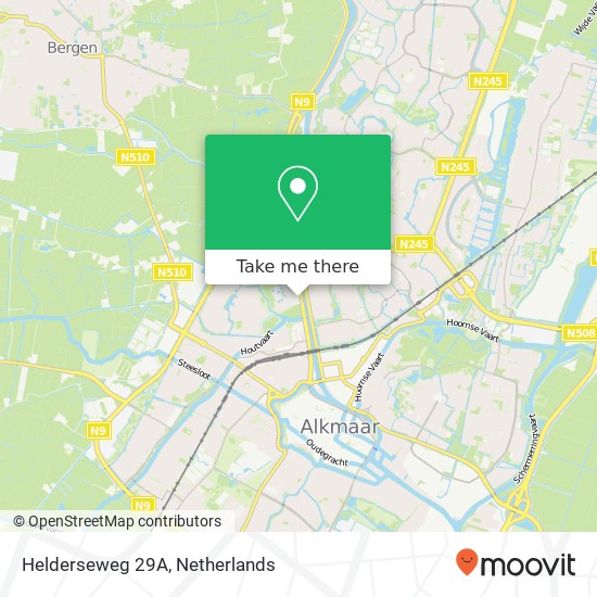 Helderseweg 29A map