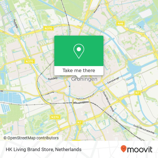 HK Living Brand Store, Oude Boteringestraat 11 map