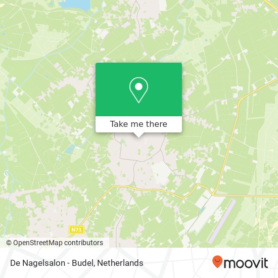 De Nagelsalon - Budel, Nieuwstraat 2A map