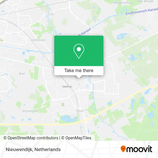 Nieuwendijk map