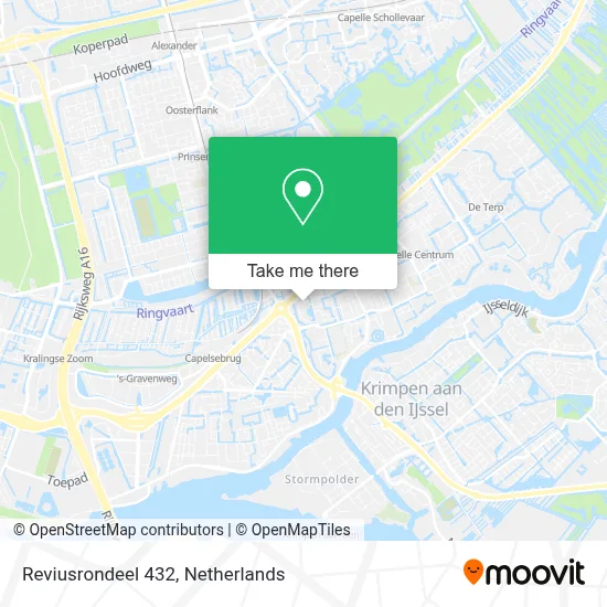 Reviusrondeel 432 map