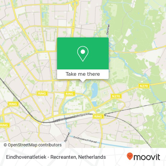 Eindhovenatletiek - Recreanten, J.C. Dirkxpad 7 map