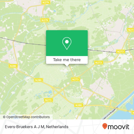 Evers-Bruekers A J M, Heythuyserweg 23 map