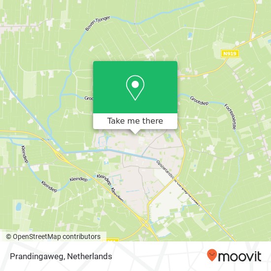 Prandingaweg, Prandingaweg, 8431 Oosterwolde, Nederland map