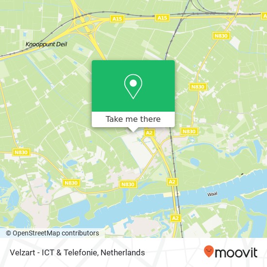 Velzart - ICT & Telefonie, Ringweistraat 2 map