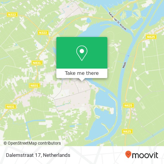 Dalemstraat 17, 5331 AT Kerkdriel map
