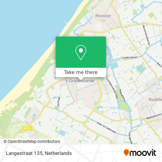 Langestraat 135 map