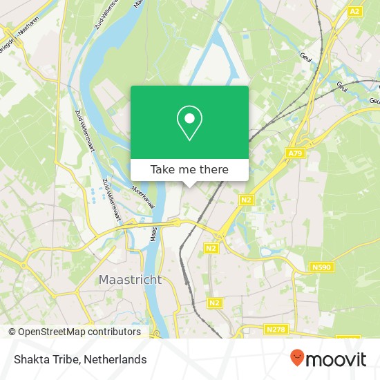 Shakta Tribe, Populierweg 52A map