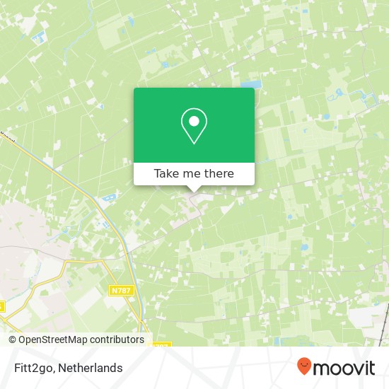 Fitt2go, Dorpsstraat map