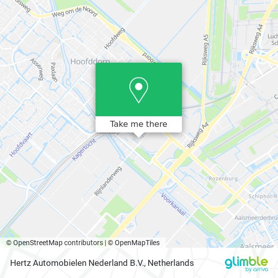 Hertz Automobielen Nederland B.V. map