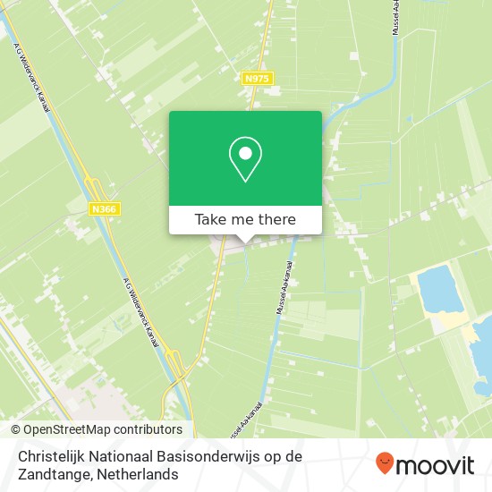 Christelijk Nationaal Basisonderwijs op de Zandtange, Zandtangerweg 29 map