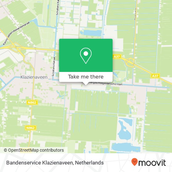 Bandenservice Klazienaveen, Industriestraat 27 map