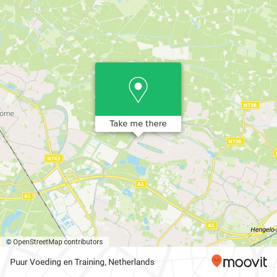 Puur Voeding en Training, Cardiffstraat 9 map