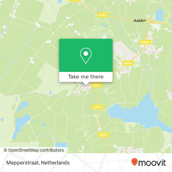 Mepperstraat, 7855 Meppen map