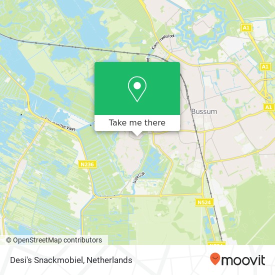 Desi's Snackmobiel, Zeggemeent map