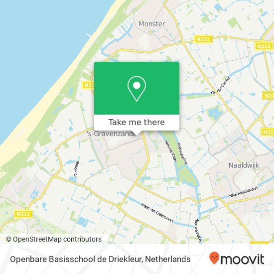 Openbare Basisschool de Driekleur, Van der Kest Wittensstraat 3 map
