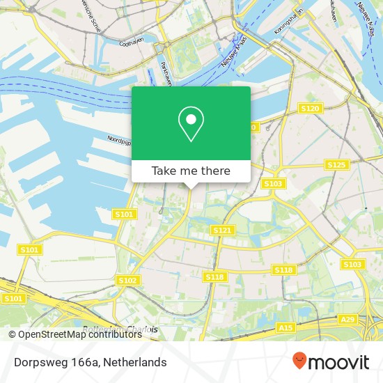 Dorpsweg 166a, 3083 LK Rotterdam map