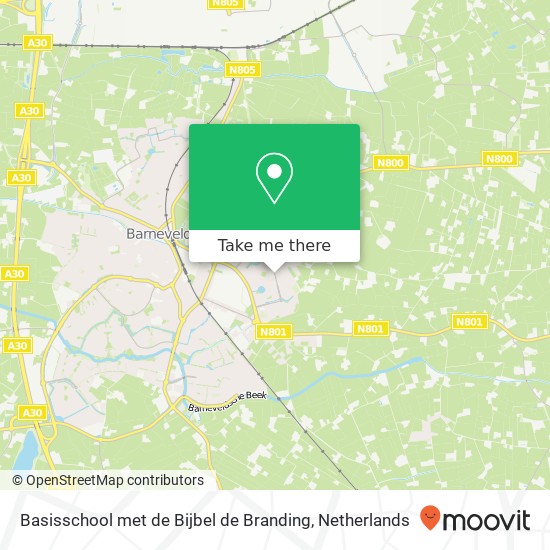 Basisschool met de Bijbel de Branding, Lange Voren 90 map