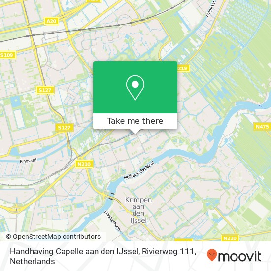 Handhaving Capelle aan den IJssel, Rivierweg 111 map