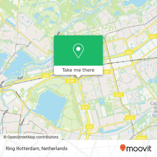 Ring Rotterdam, 3067 Rotterdam map