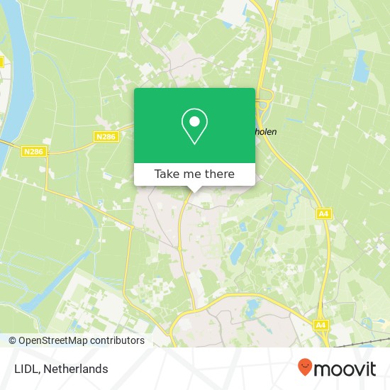 LIDL, Nijverheidsweg 8 map