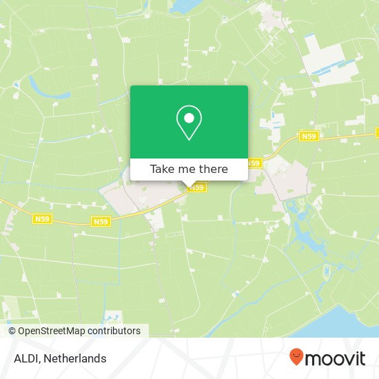 ALDI, Rijksweg 26 map