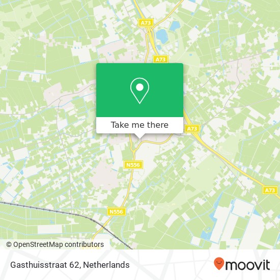 Gasthuisstraat 62 map