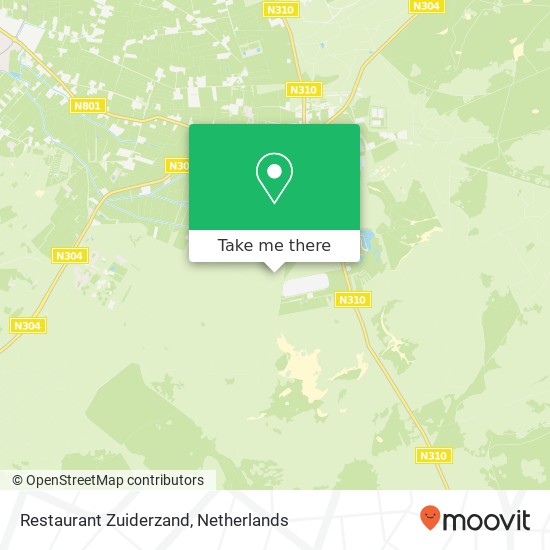 Restaurant Zuiderzand, Mosselsepad 70 Karte