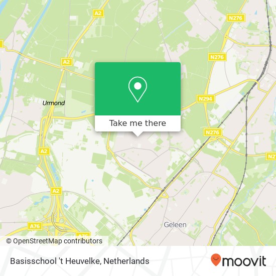 Basisschool 't Heuvelke, Dahliastraat 4 map