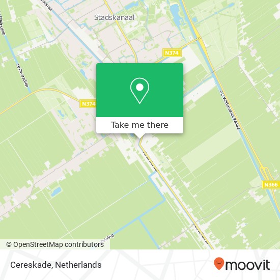 Cereskade, Cereskade, Nederland Karte